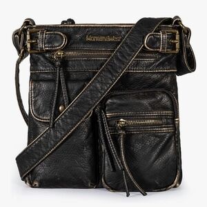 Montana West Black Crossbody Bag